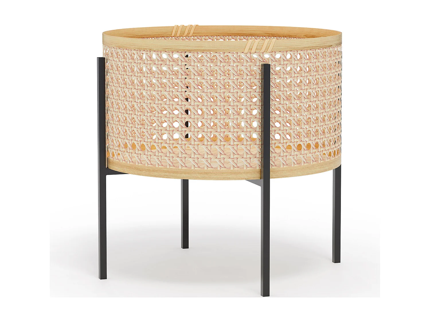 Runder Bodenpflanztopf - Boho-Stil - Fusión