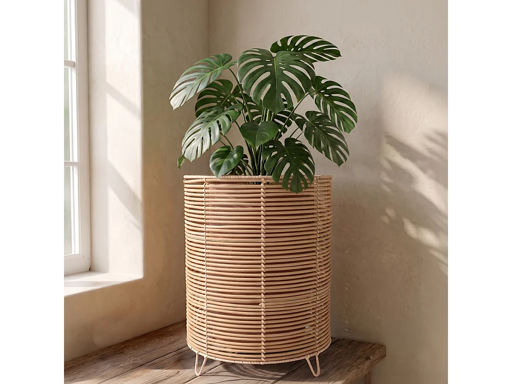 Runder Bodenpflanztopf - Boho-Stil - 46 CM - Laers