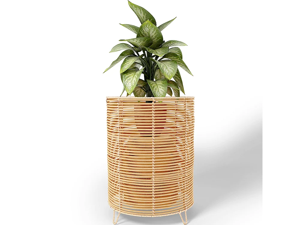 Runder Bodenpflanztopf - Boho-Stil - 28 CM - Laers