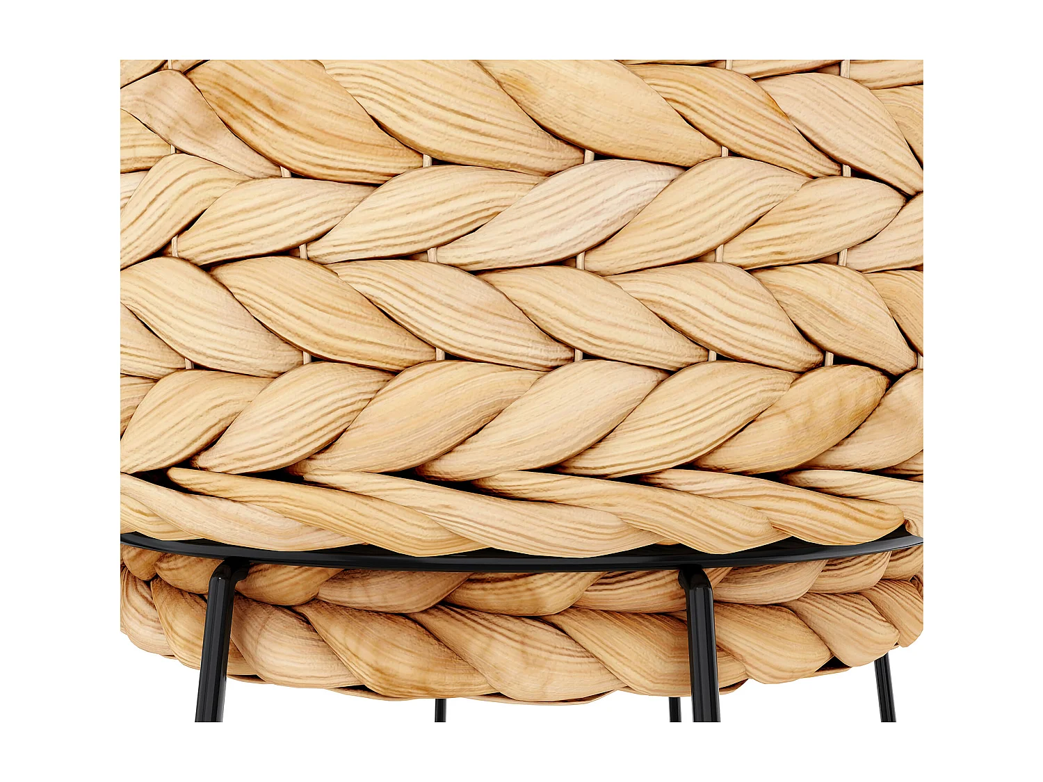 Runder Bodenpflanztopf - Boho-Stil - 65 CM - Firna