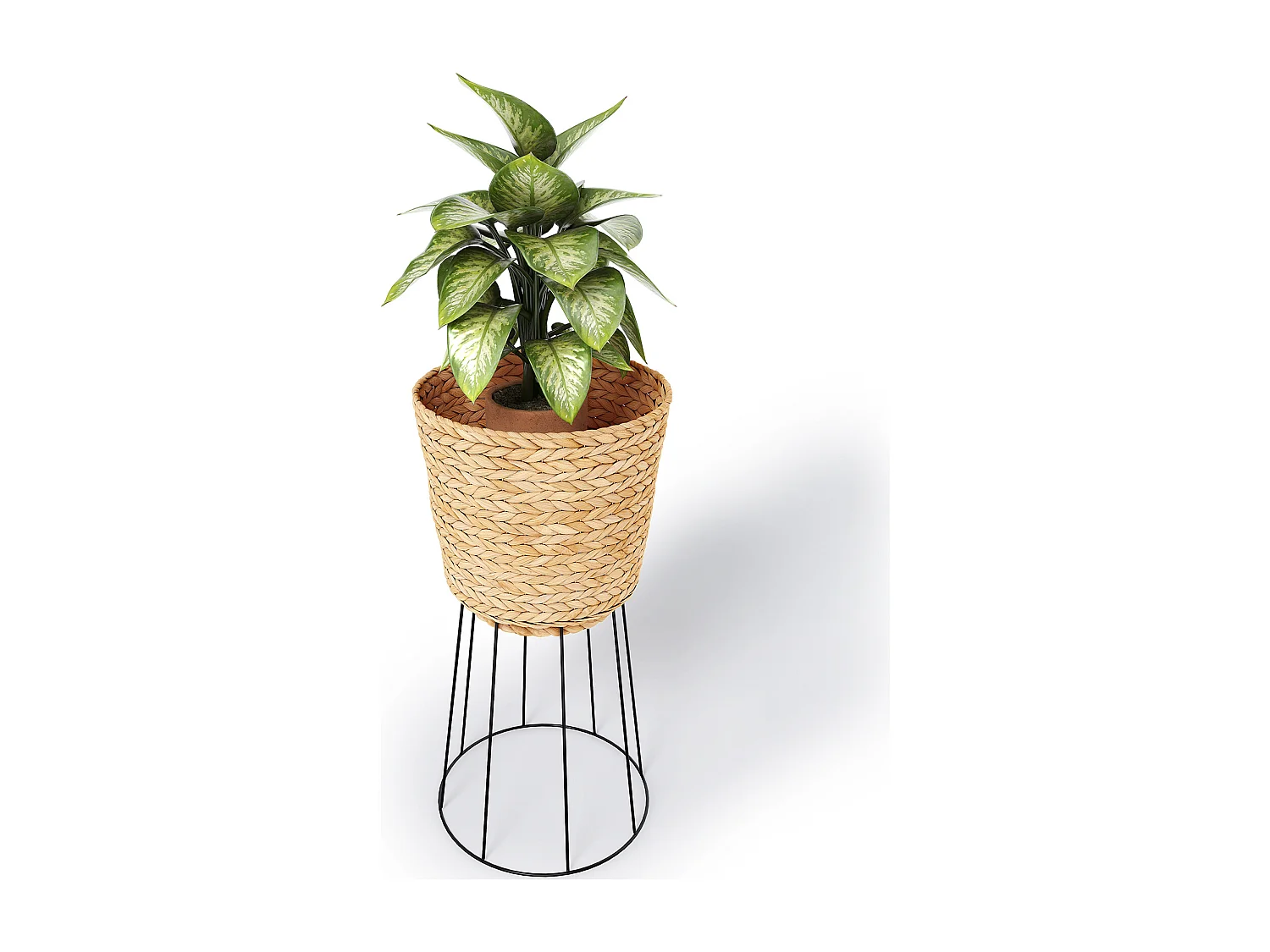 Vaso da Terra Rotondo - Stile Boho - 65 CM - Firna