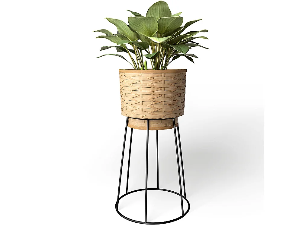 Runder Bodenpflanztopf - Boho-Stil - Aventura