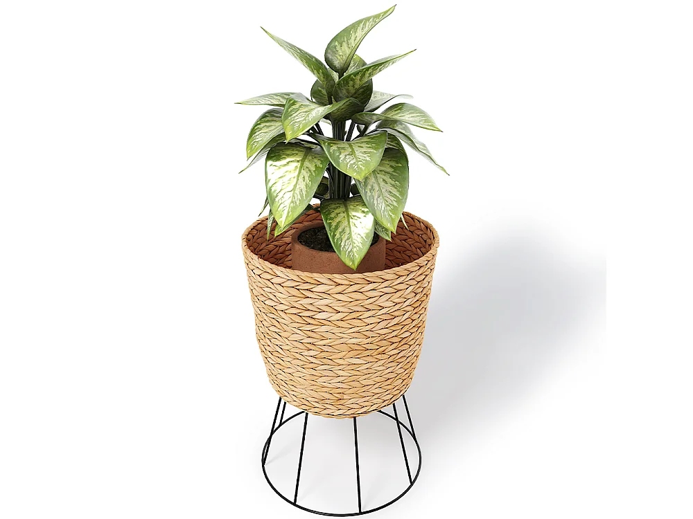 Runder Bodenpflanztopf - Boho-Stil - 46 CM - Firna