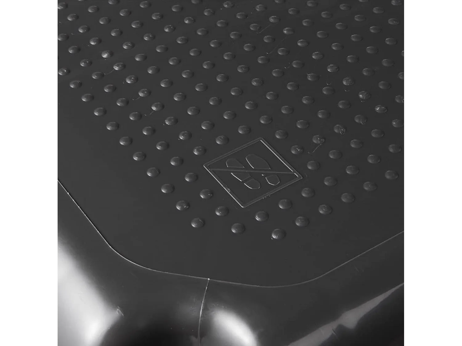 Tabouret maxi, plastique résistant (PP), 41 x 33,5 x 42,5 cm, max, graphite