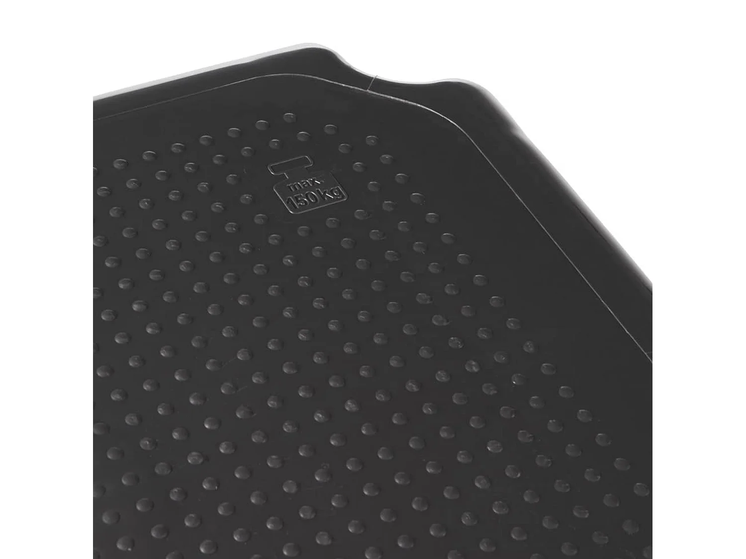 Tabouret maxi, plastique résistant (PP), 41 x 33,5 x 42,5 cm, max, graphite