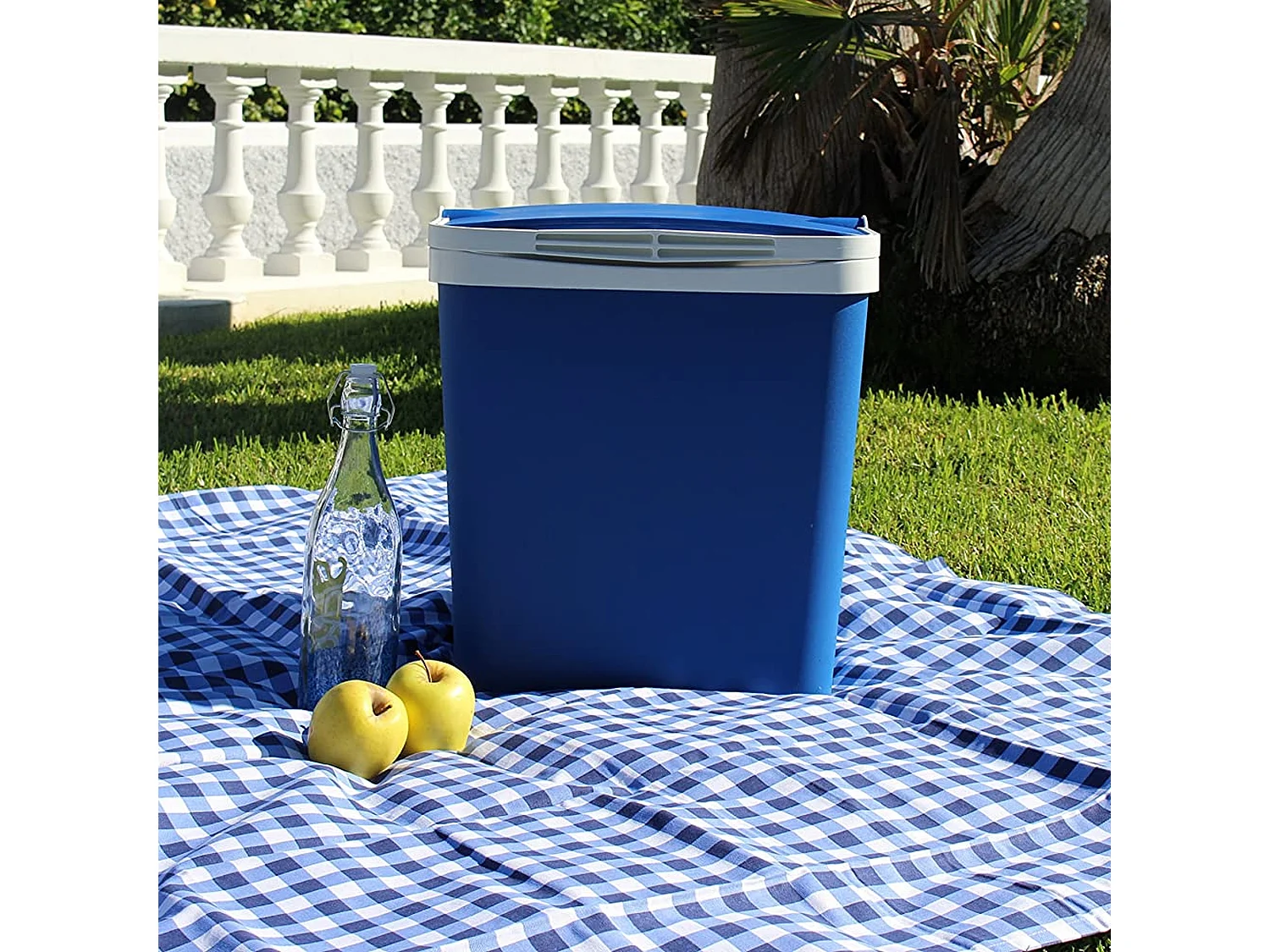 Nevera portátil Campos 24L azul 39,5x36,6x29,5 cm