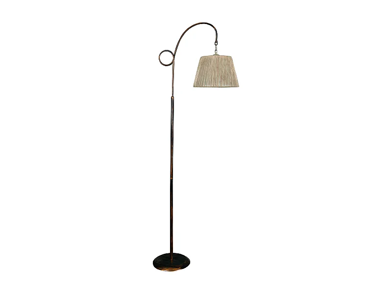 Lampe à pied 162 cm, natural, type E 27 max 60 W