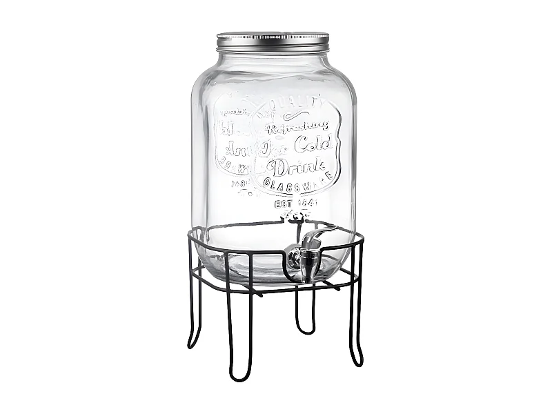 Fontaine à jus avec support 8 l