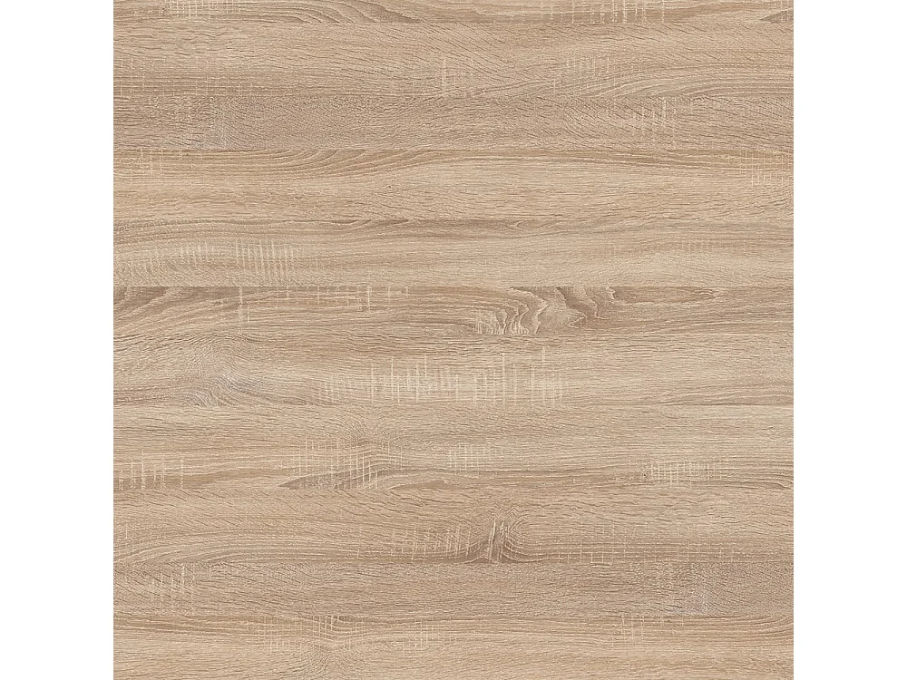 Lit KAPPA 140x190 cm + 2 tiroirs / Décor chêne Blanchi et Noir