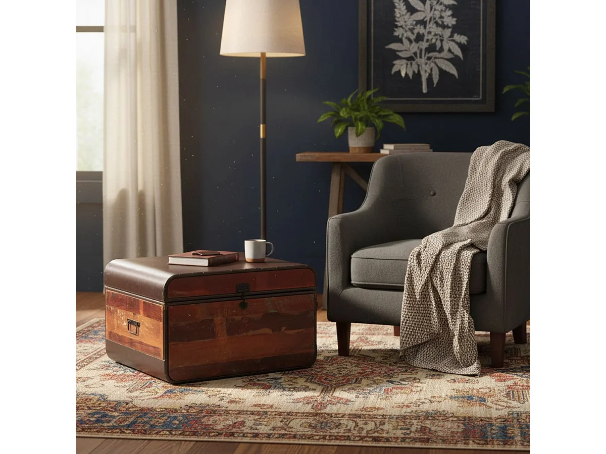 REPLAY - Malle de Rangement Aspect Vieilli