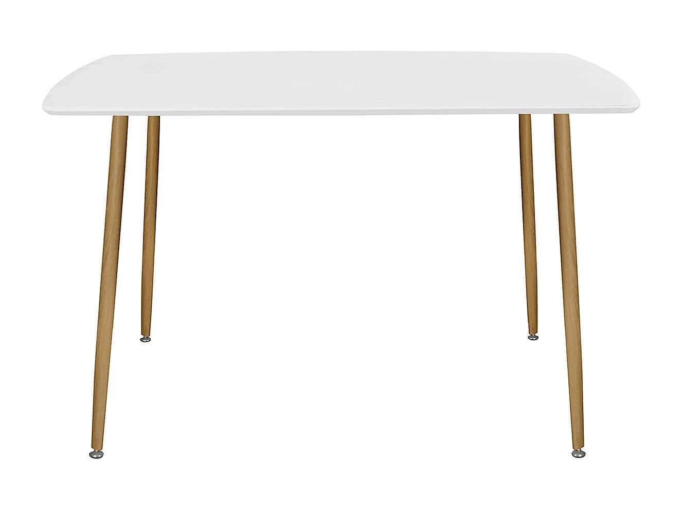 WINTER - Ensemble Table + 4 Chaises Gris Clair