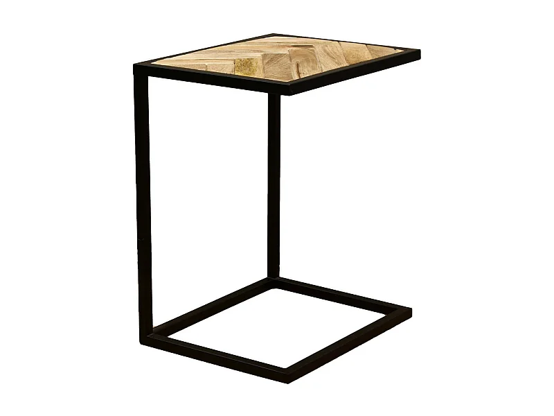 MANKO - Table d'Appoint en Manguier Massif