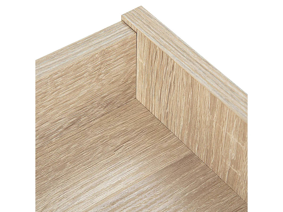 ERSOY - Caisson 4 Tiroirs sur Roulettes Aspect Chêne