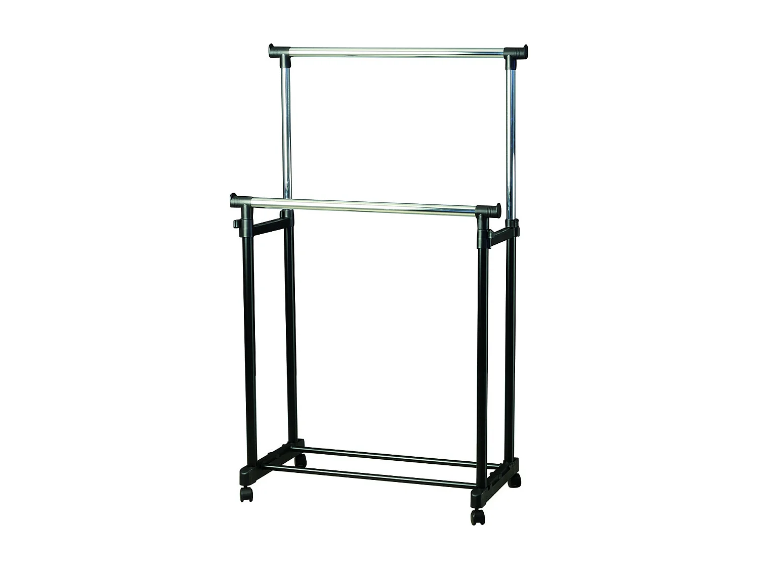 PARKER - Portant Double Avec Hauteur Réglable