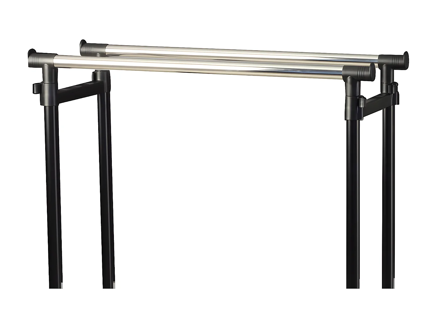 PARKER - Portant Double Avec Hauteur Réglable