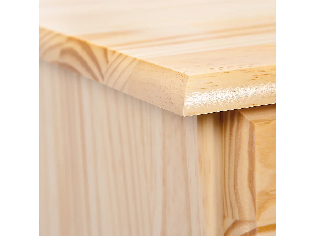 STAN - Buffet 3 Portes 3 Tiroirs Bois Massif