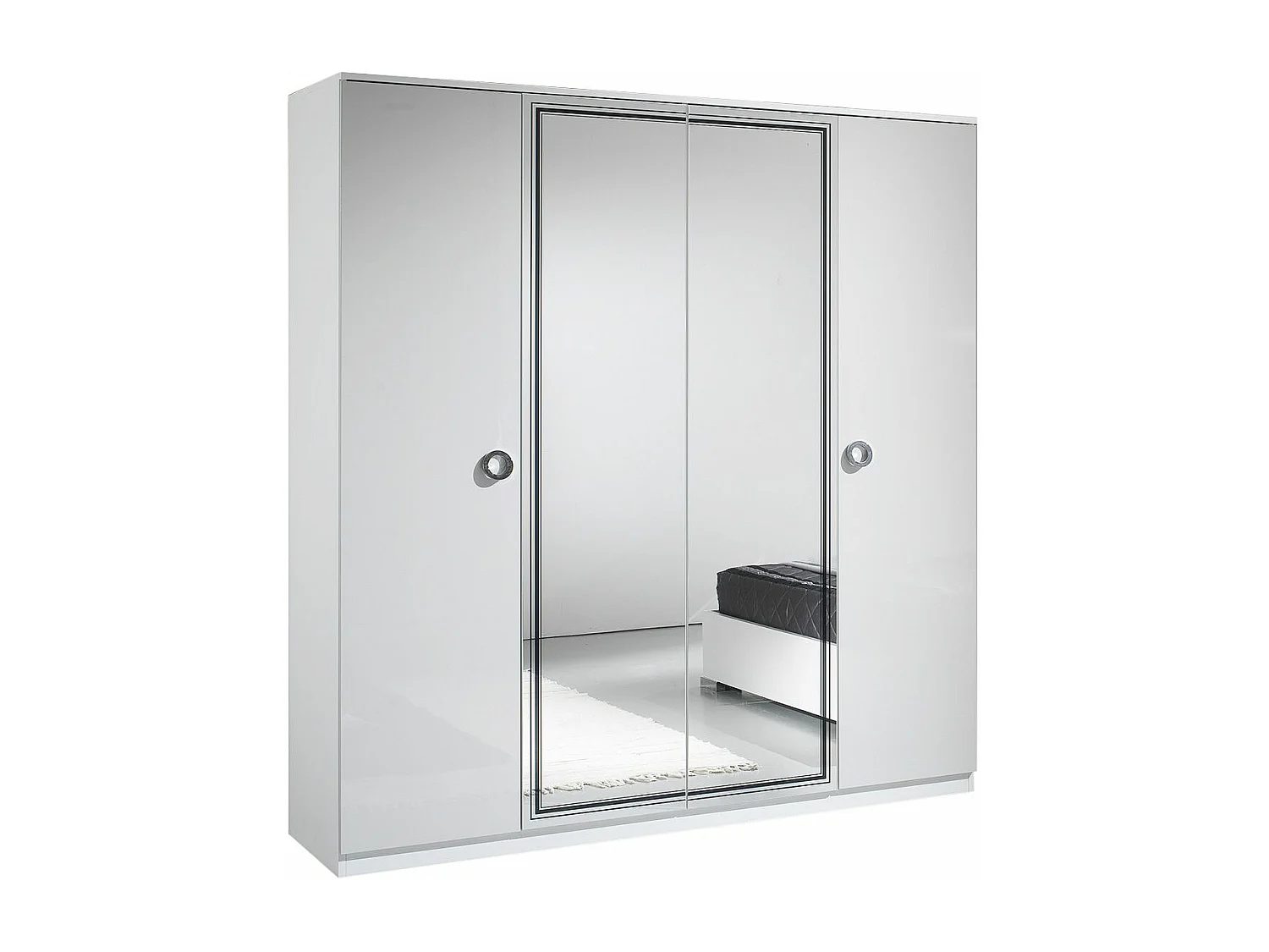 MANHATTAN - Armoire 4 Portes