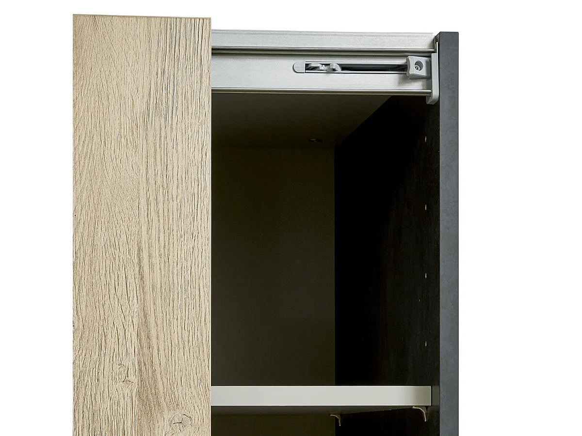 ELEOS - Armoire 2 Portes Coulissantes 245cm