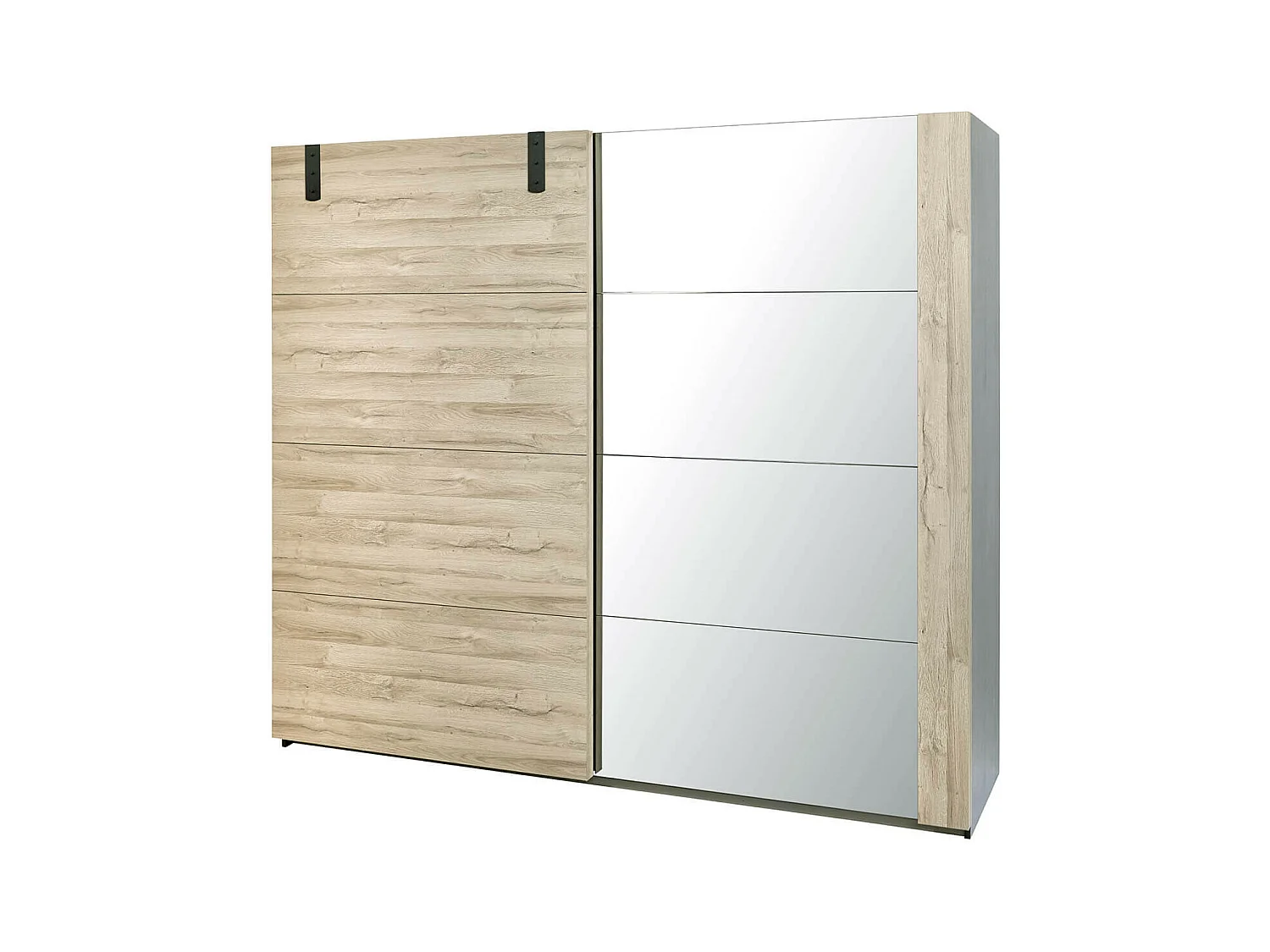 ELEOS - Armoire 2 Portes Coulissantes 245cm