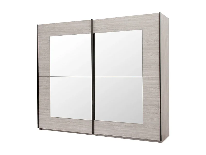 MARJORIE - Armoire 2 Portes Coulissantes 200cm