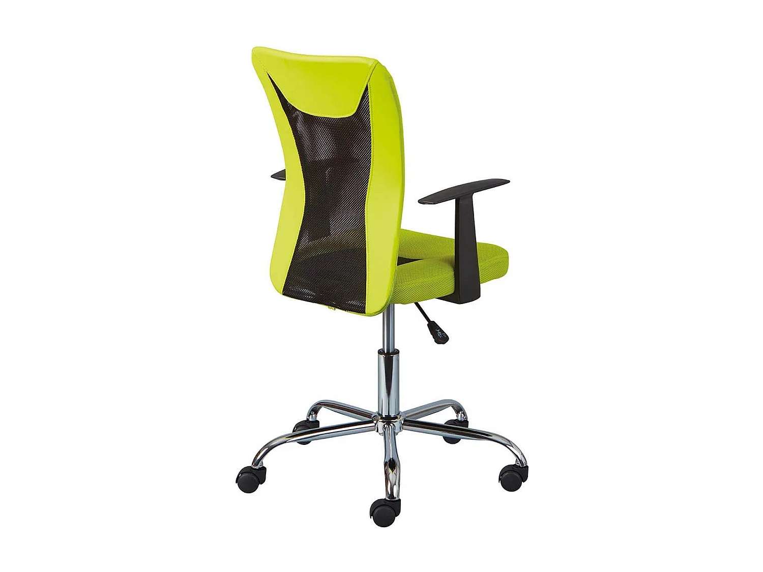 DEANA - Fauteuil de Bureau sur Roulettes Vert et Noir