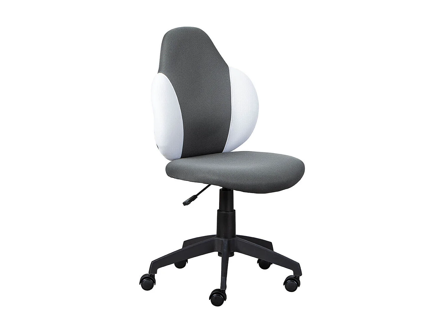 PREZI - Fauteuil Pivotant Gris pour Enfant