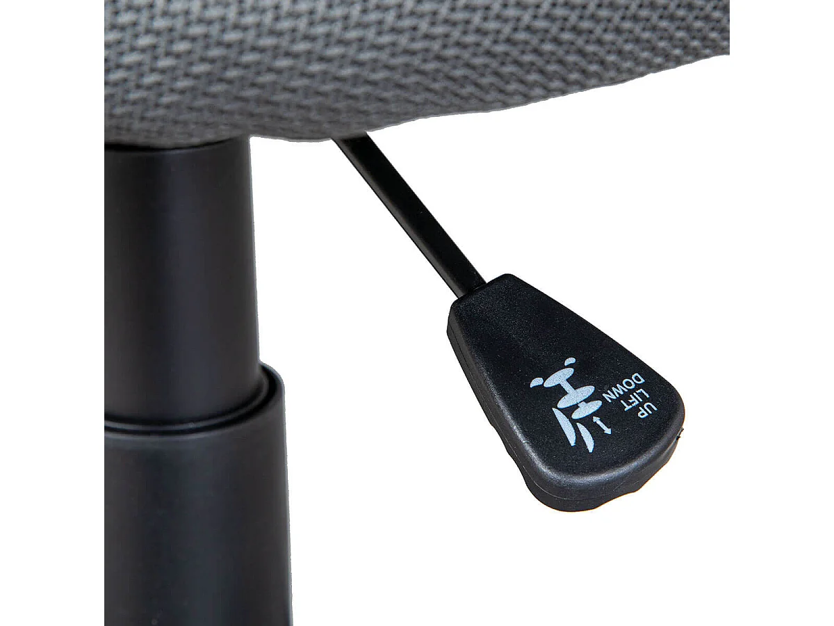 PREZI - Fauteuil Pivotant Gris pour Enfant