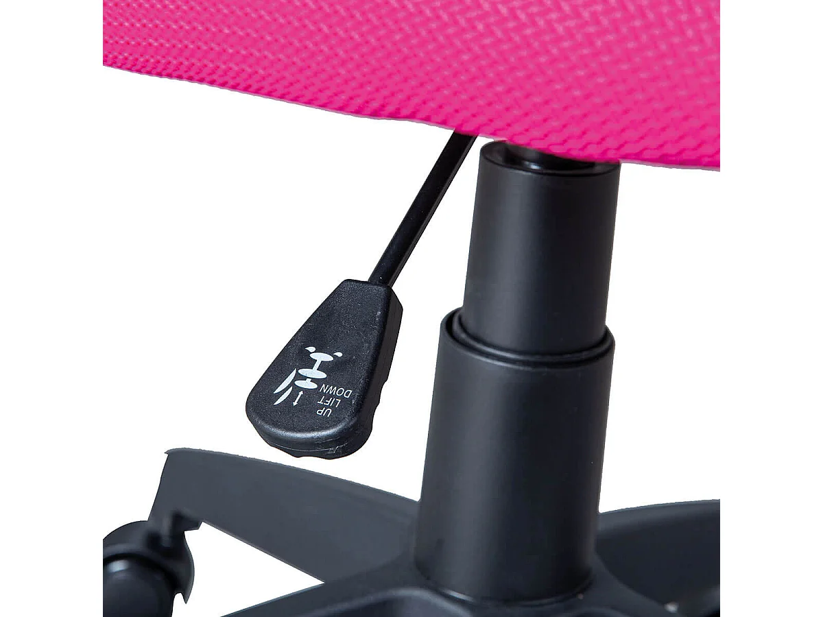 PREZI - Fauteuil Pivotant Rose pour Enfant