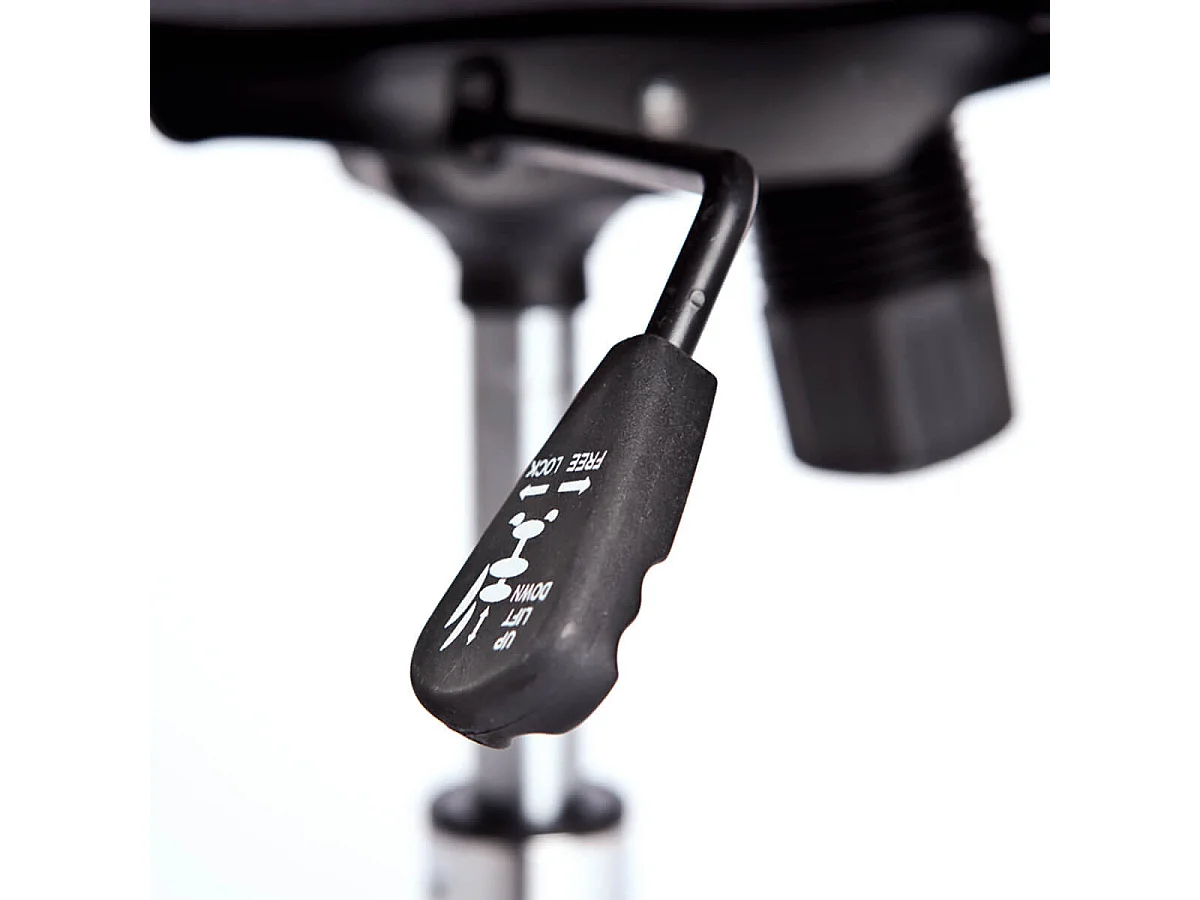 TECHNO - Fauteuil de Bureau sur Roulettes Noir