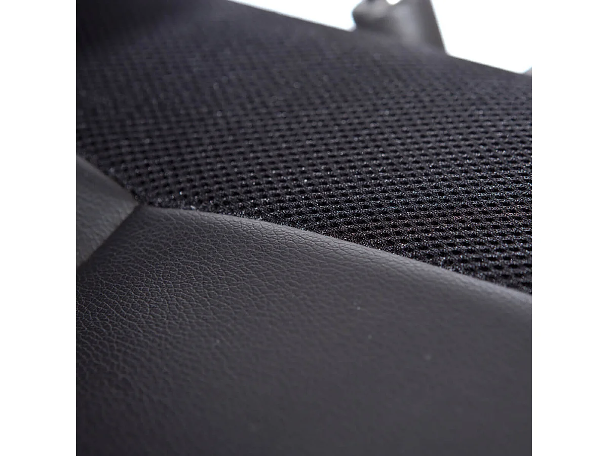 TECHNO - Fauteuil de Bureau sur Roulettes Noir