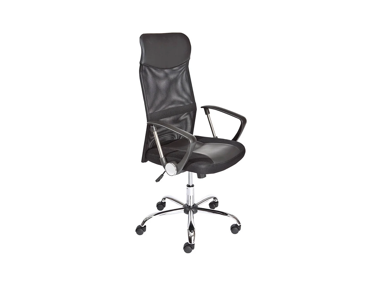 TECHNO - Fauteuil de Bureau sur Roulettes Noir