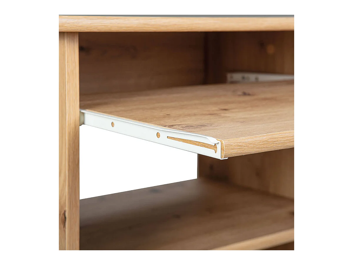 IBAI - Meuble Informatique Aspect Chêne Artisan