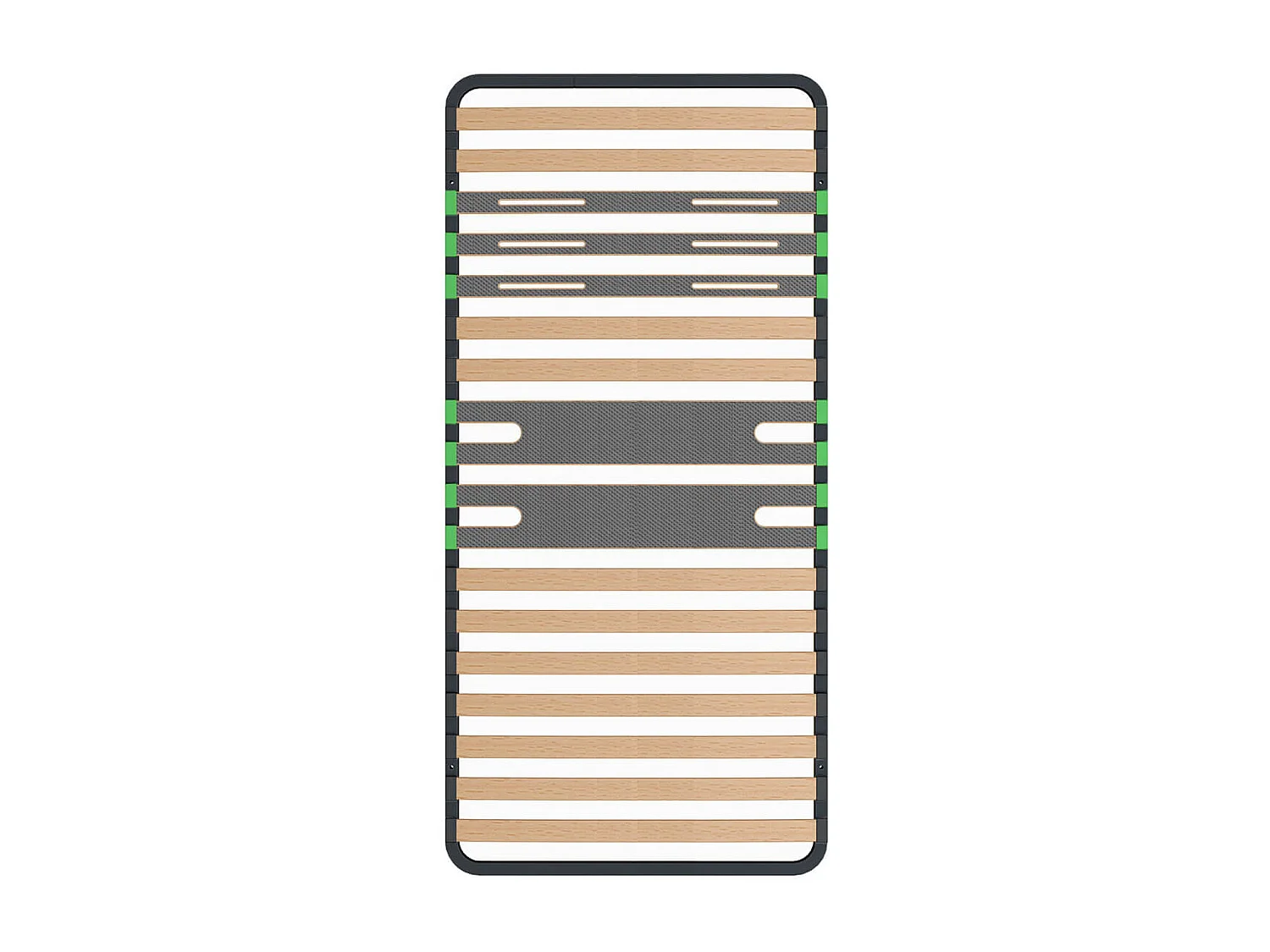 ALTOZONE - Sommier 16 Lattes 90x190cm