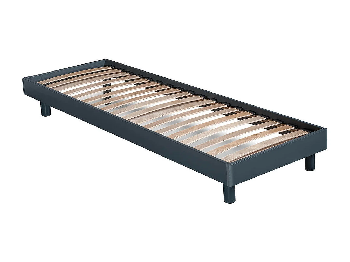 NEOKIT - Sommier Démontable 90x190 Anthracite