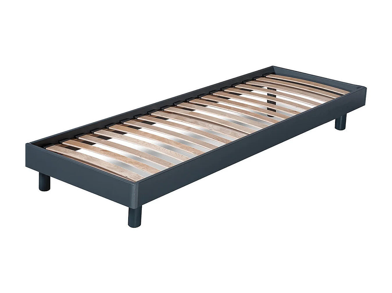 NEOKIT - Sommier Démontable 90x190 Anthracite