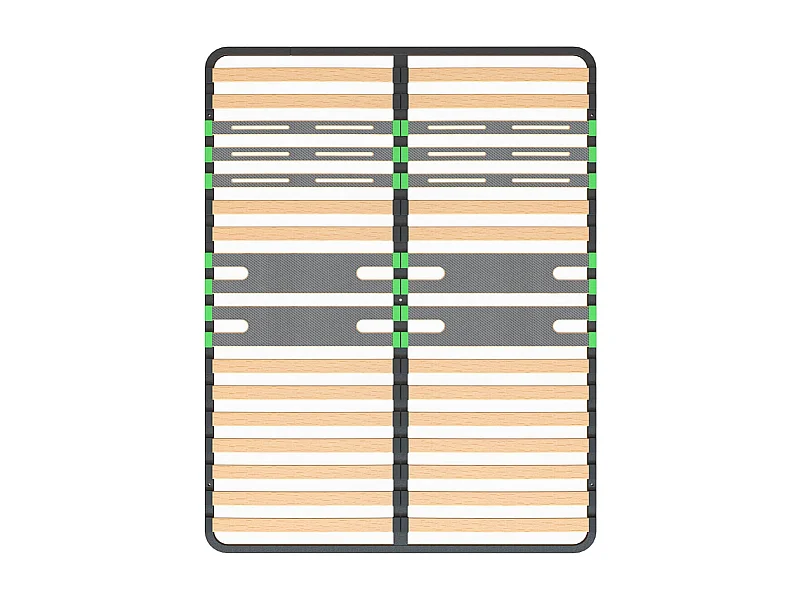ALTOZONE - Sommier 2x16 Lattes 160x200cm