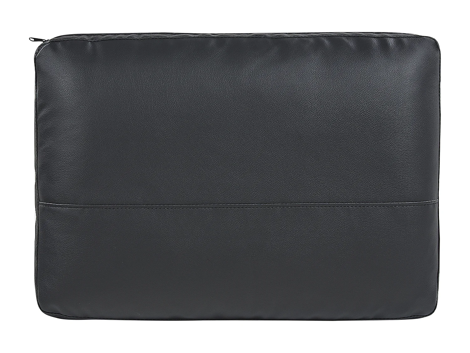 Bank SOVIK Kunstleer Zwart 2-zitter