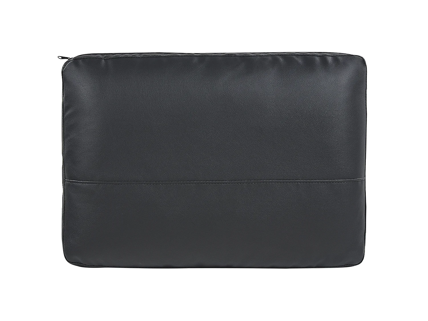 Canapé SOVIK Cuir PU Noir 2 places