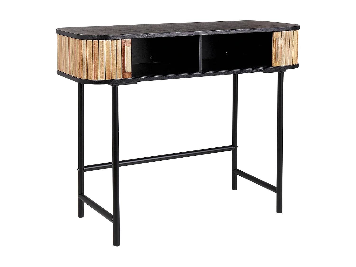 Consoletafel CARNEY Paulowniahout Lichtbruin