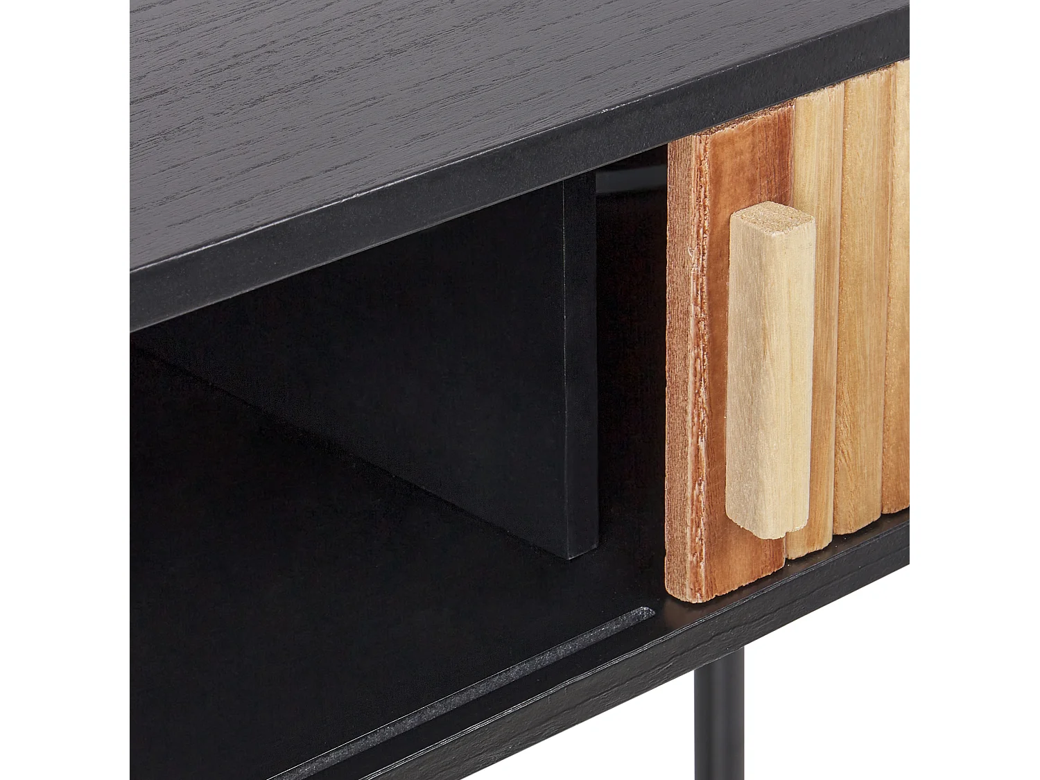 Consoletafel CARNEY Paulowniahout Lichtbruin