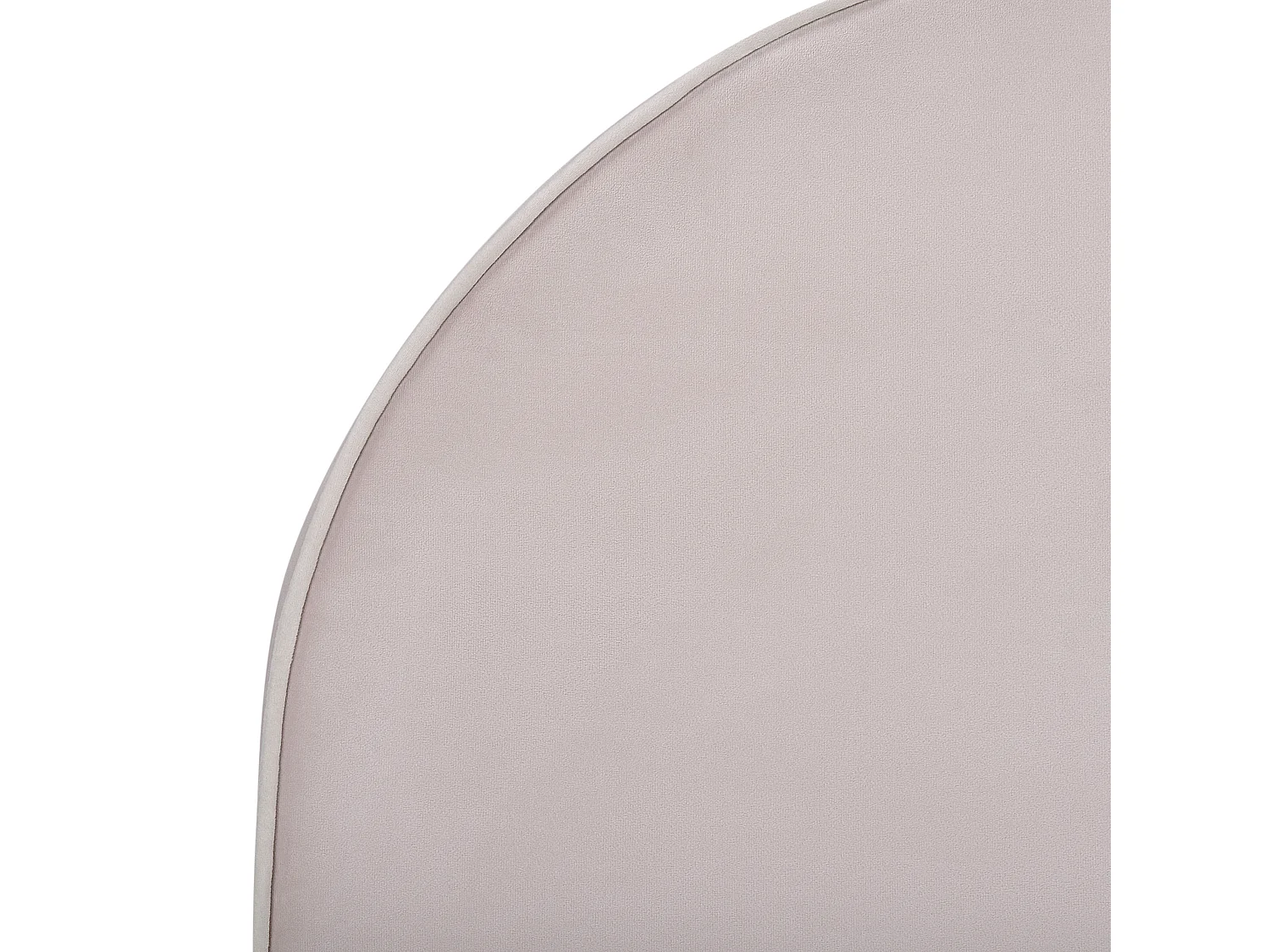 Lit d'enfant Velours NOZAY 90 x 200 cm Rose pastel