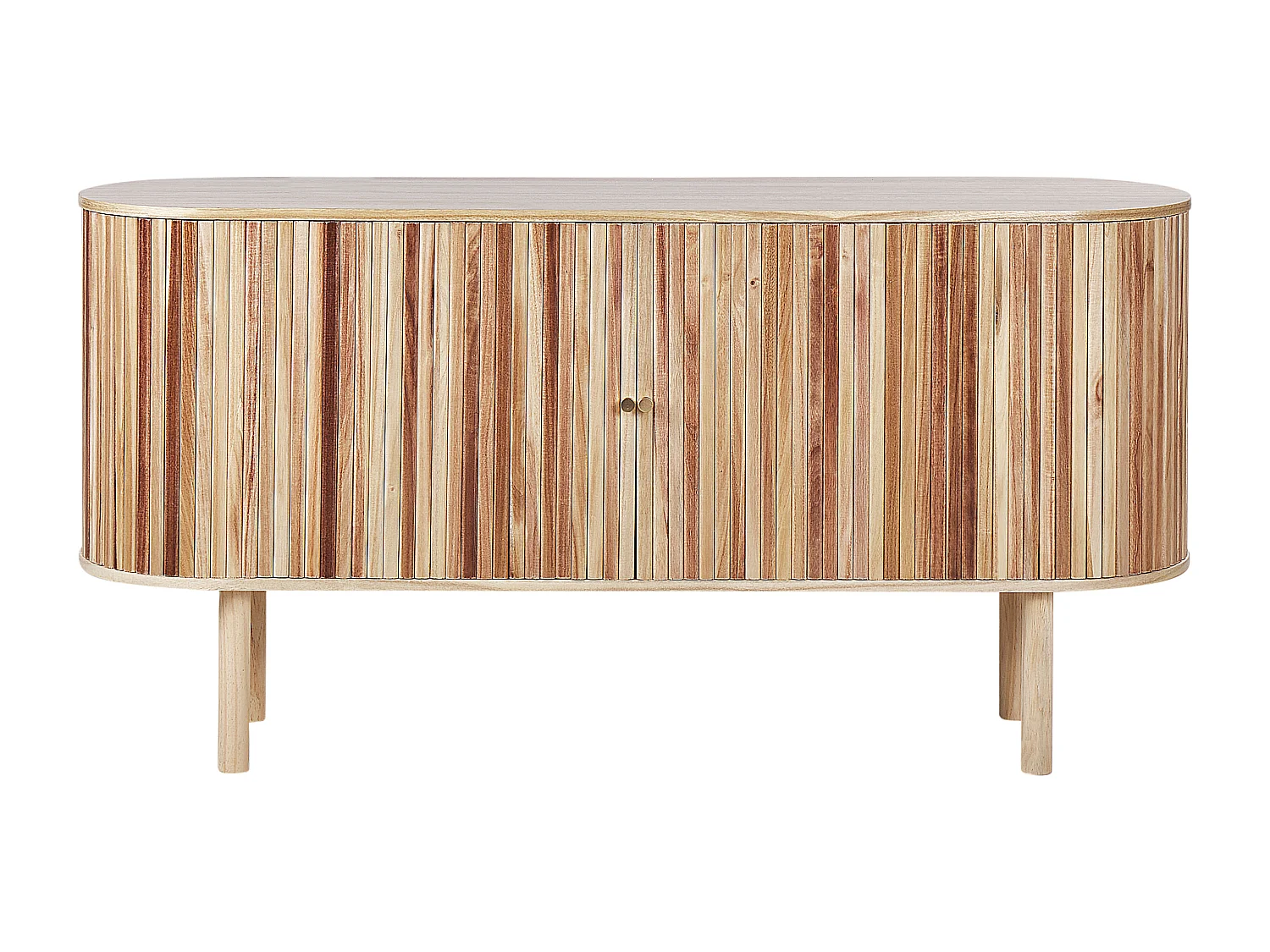 Armoire MANARA Bois de paulownia Marron clair