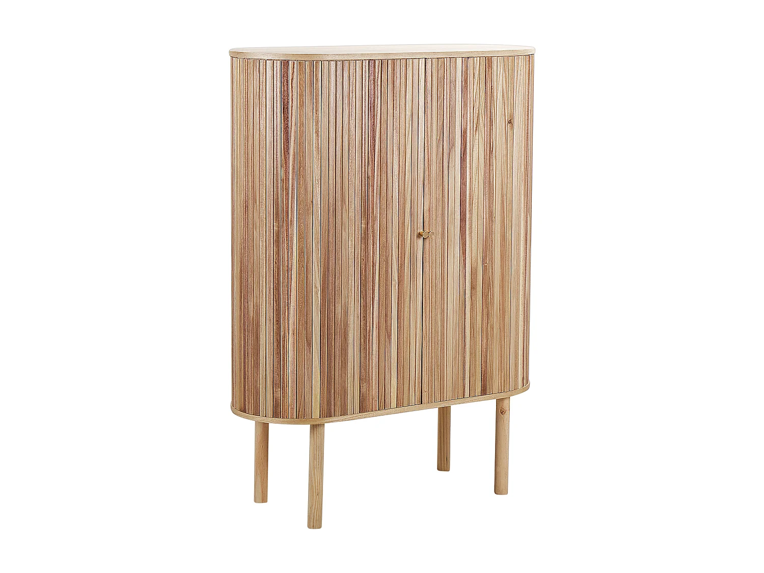 Kast MANARA Paulowniahout Lichtbruin