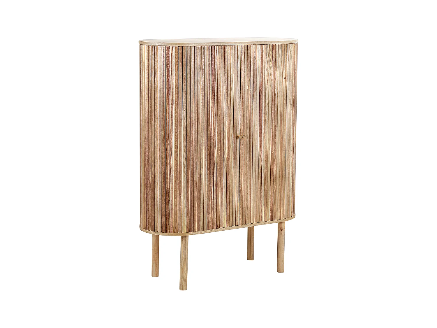 Armoire MANARA Bois de paulownia Marron clair