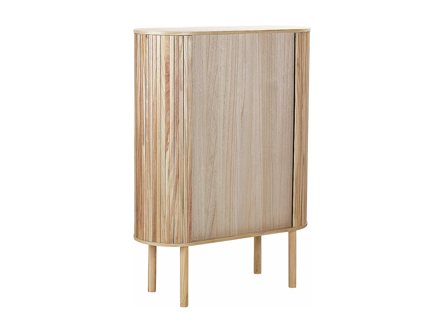 Armoire MANARA Bois de paulownia Marron clair