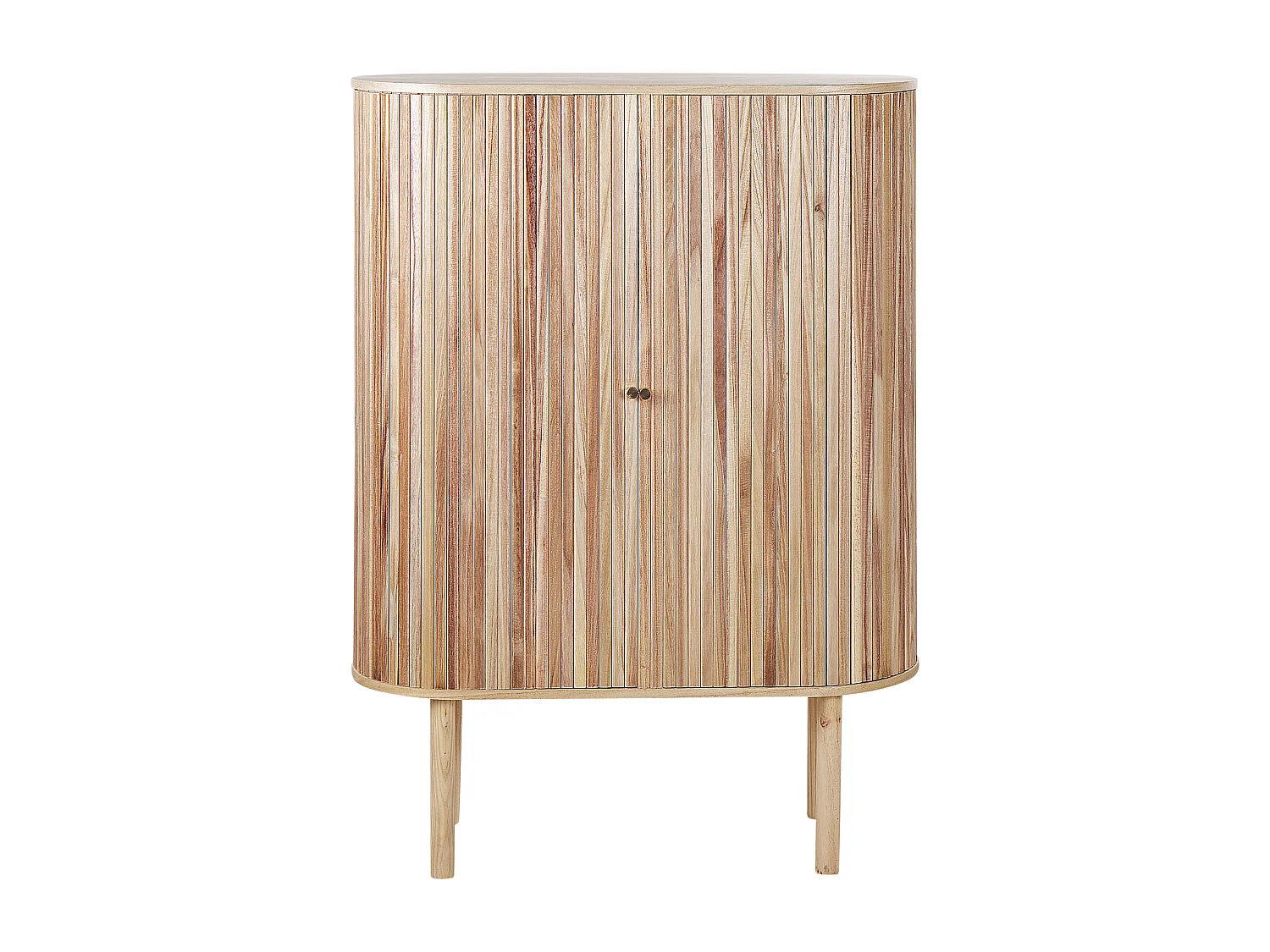 Kast MANARA Paulowniahout Lichtbruin