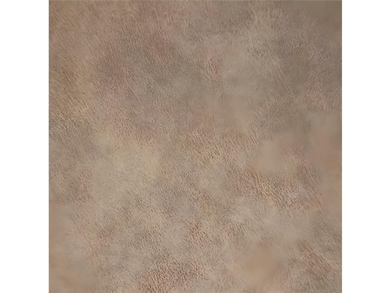 Chaise rotative Xara marron pieds métal noir