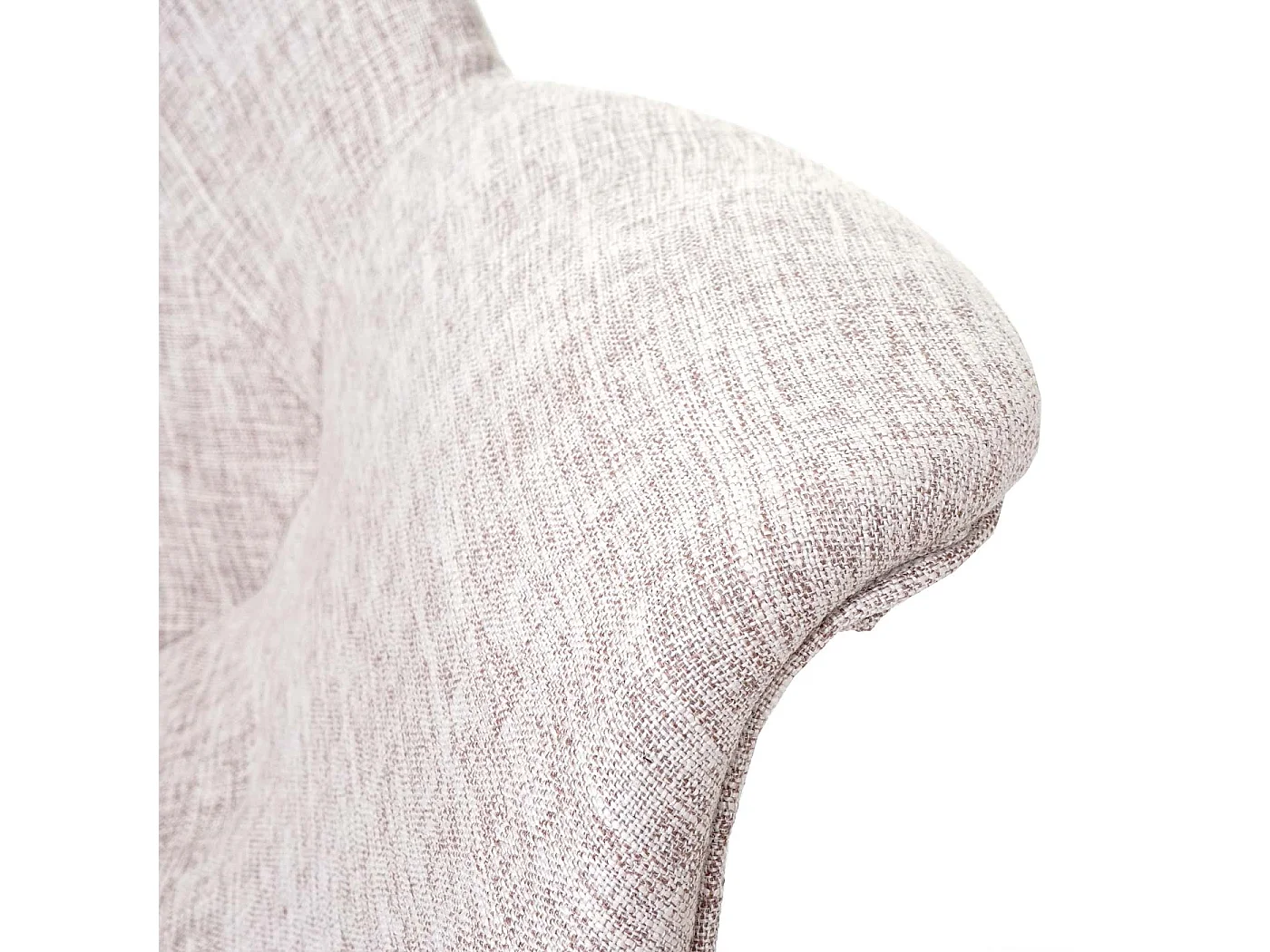 Fauteuil à bascule Vaasa T820,  tissu, crème/gris