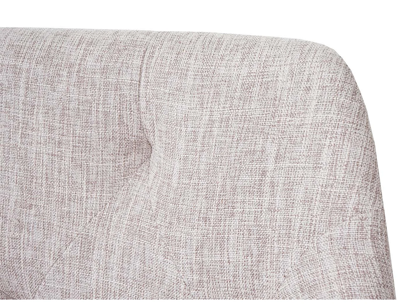 Fotel bujany Vaasa T820,  tekstylny, kremowy/szary