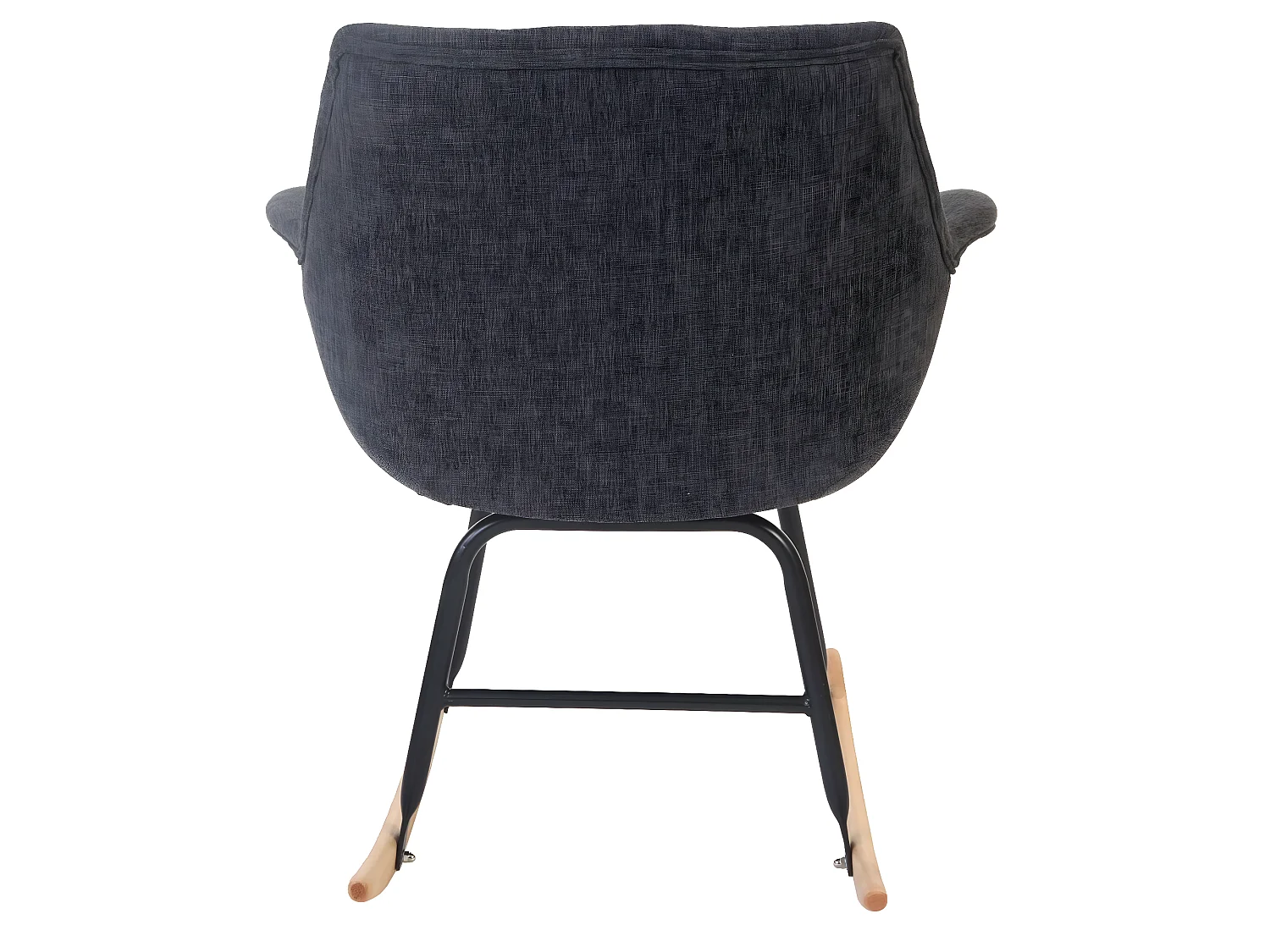 Cadeira de baloiço Vaasa T820,  têxtil, cinzento